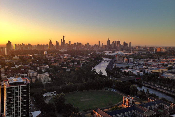 Melbourne skyline