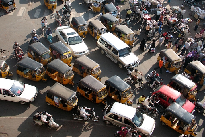 embouteillage Inde