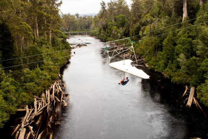 Eagle hang glider - tahune - auberges de jeunesse insolites en Australie