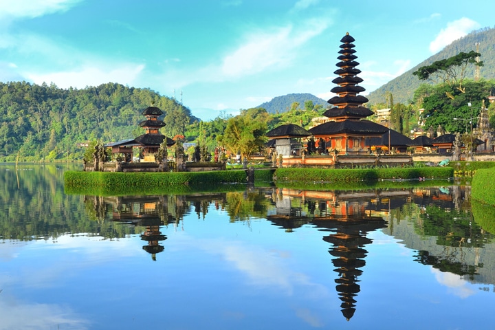 Pura Ulun Danu Bratan à Bali